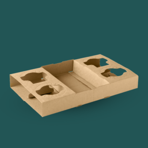 2 & 4 Cup Paper Tray- 100
